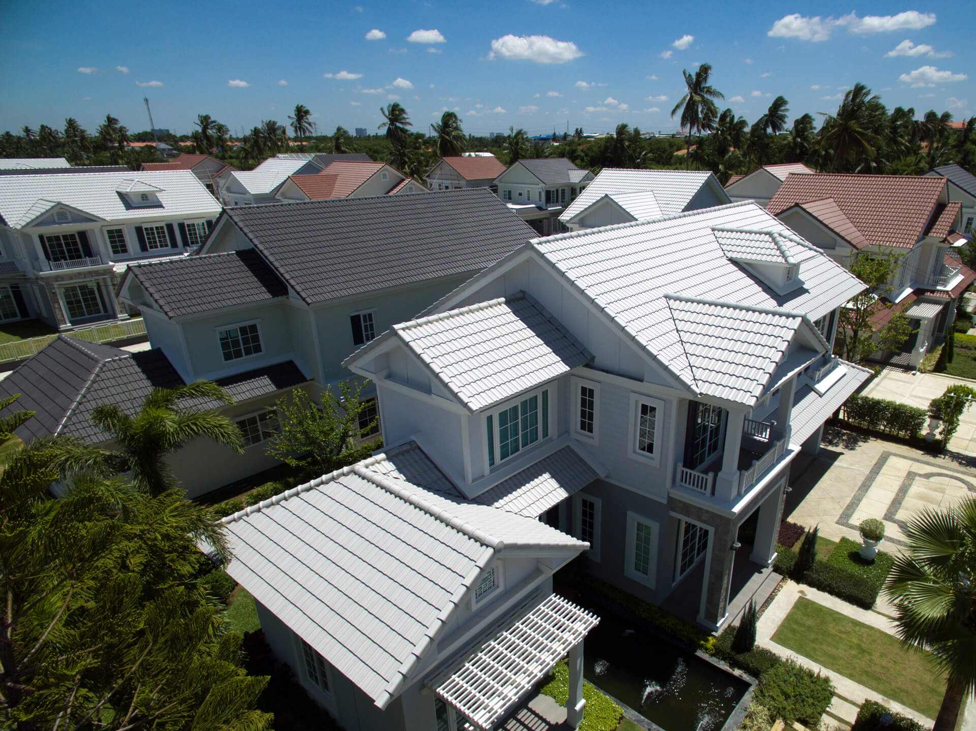 Ariel Photo of Houses